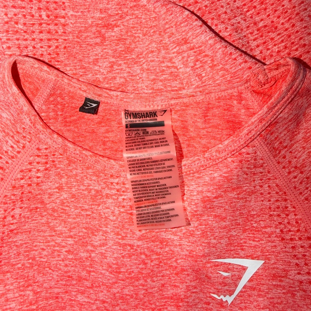 Gymshark Coral Long Sleeve Top - Picture 2 of 6